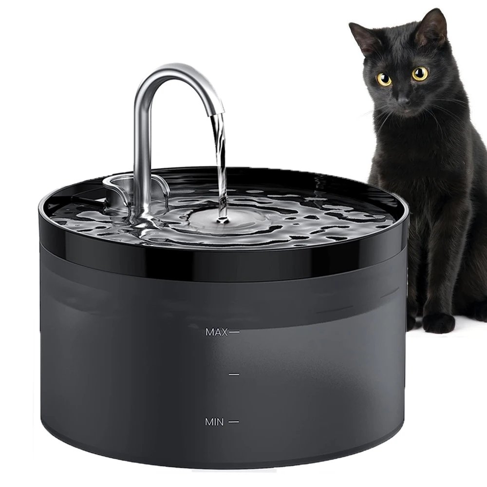 Automatic Filter Cats Drinking Fountain Stainless Steel Faucet With Sensor Silent Water Pump Pet Cats And Dog Drinking Fountain