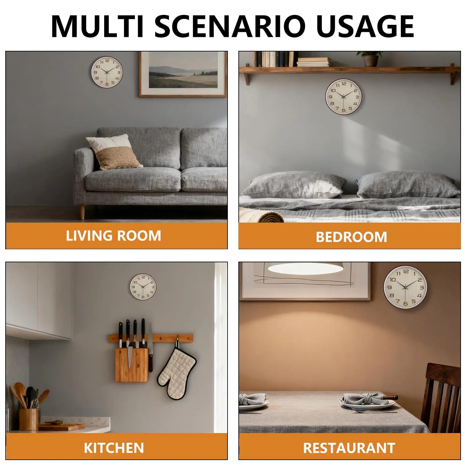 Thumbnail 3 - #67 Best Large Decorative Wall Clocks to Buy In 2026