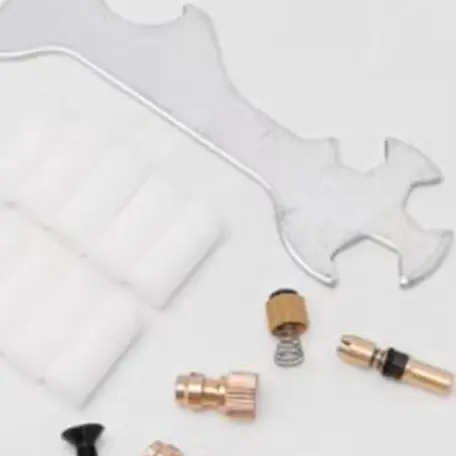 37Pcs/set Air Pump Copper Piston Accessories High Pressure Spare Parts Kits Bleed Screw Brand New Copper Piston Wrench