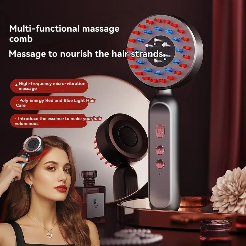 

TCF-Scalp Massage Comb Red Light Therapy For Hair Growth-Kneading For Hair Care Device