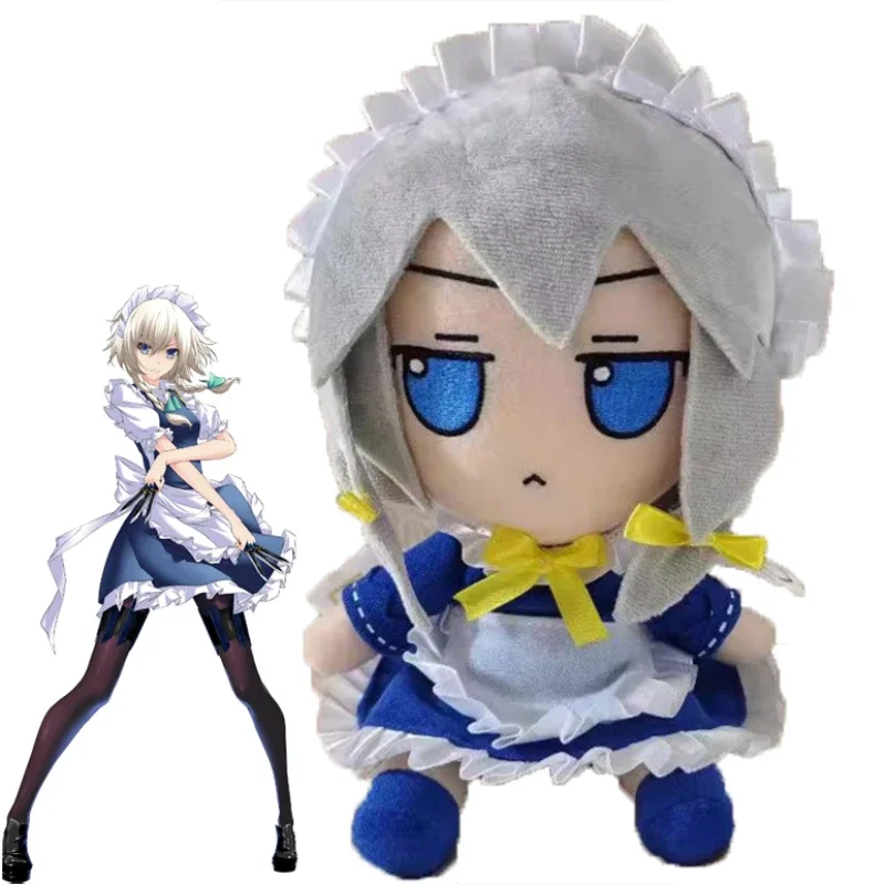 TouHou Project Smoke Plush Toys Izayoi Sakuya Remilia Scarlet Sealed Club Lolita Stuffed Doll Plushie Figure Kids Christmas Gift