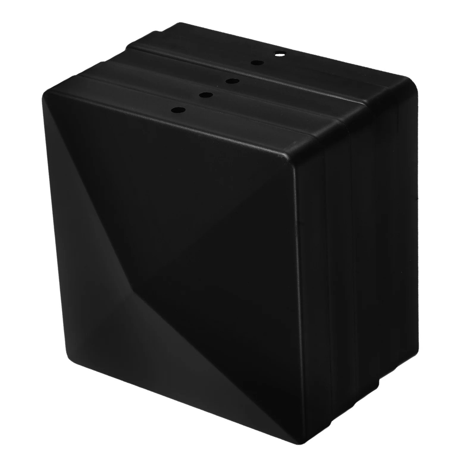 

5Pcs Fence Post Caps Plastic Outdoor Post Protectors for Wooden Fence Pyramid Column Cap Covers Garden Yard Railings Cap