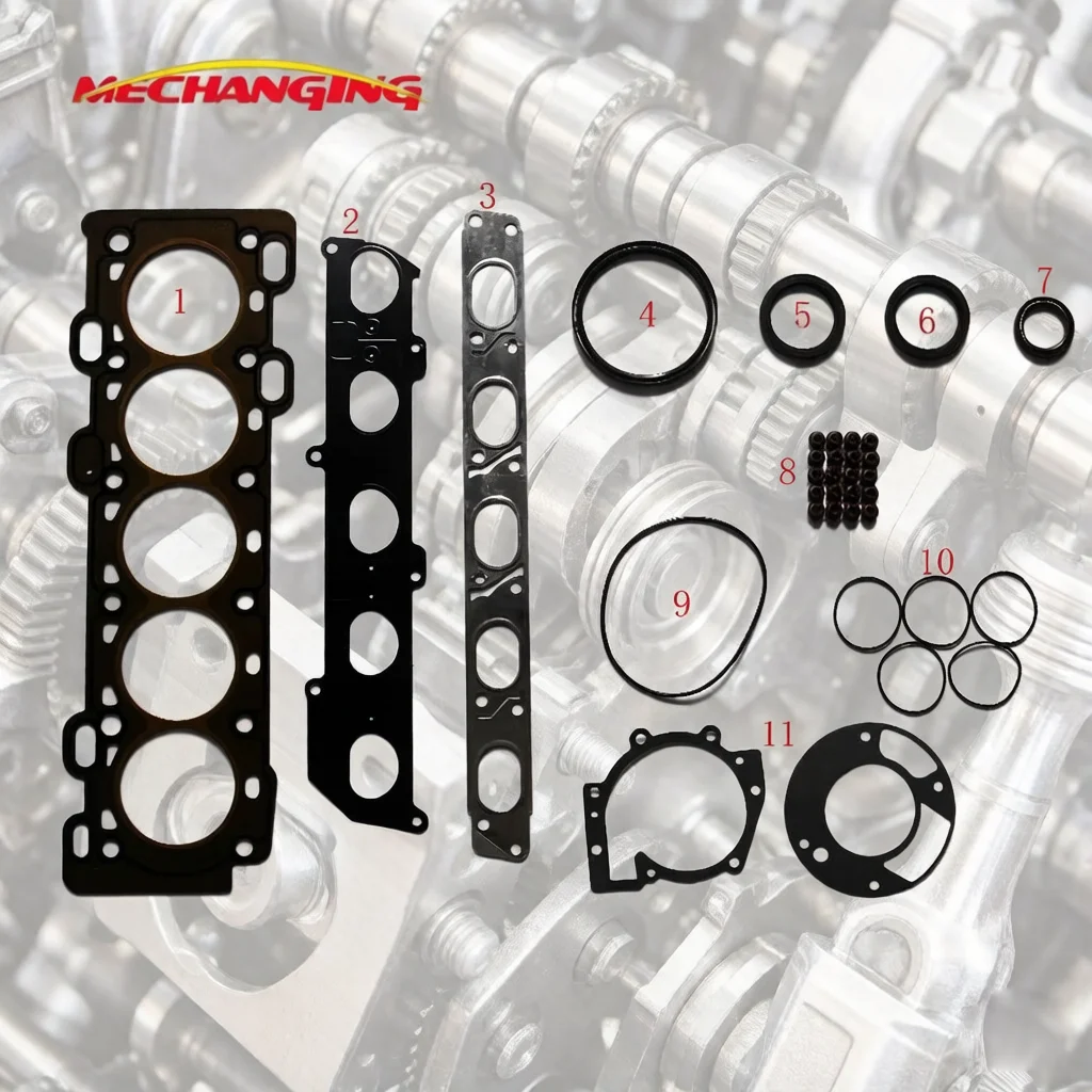 

For VOLVO S40 II AWD C70 II Convertible i C30 2.4 i 20V B5244S5 B5244S4 Full Set Overhaul Package Engine Gasket 50288100