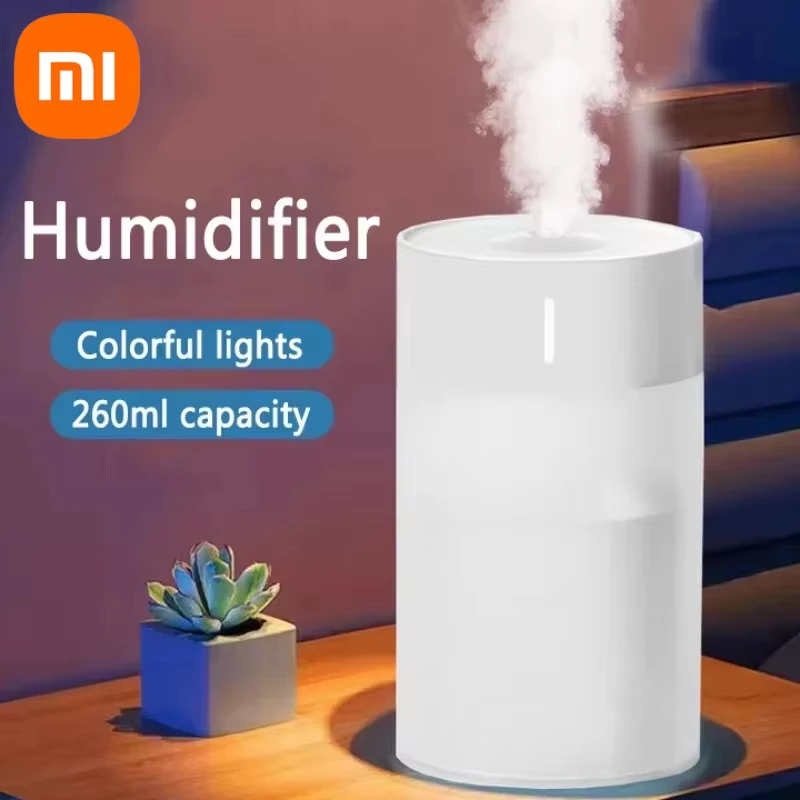 Xiaomi Humidifier เดสก์ท็อปขนาดเล็กรถน้ํามันหอมระเหยมินิเครื่อง Hydrating อุปกรณ์ USB สี NANO Fine Mist สเปรย์เงียบ