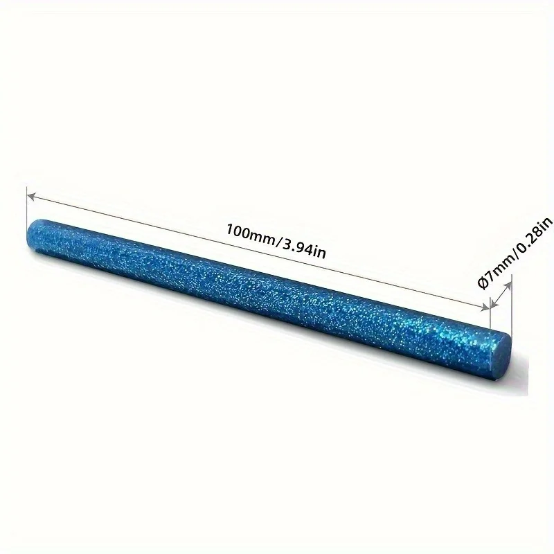 50pcs Hot Glue Sticks 7mm X 100mm For 20W-30W Mini Hot Melt Glue Gun