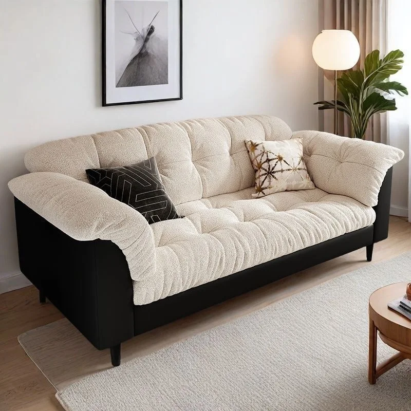Sofa Small Apartment Living Room Bedroom Household Triple Apartment Clothing Store
