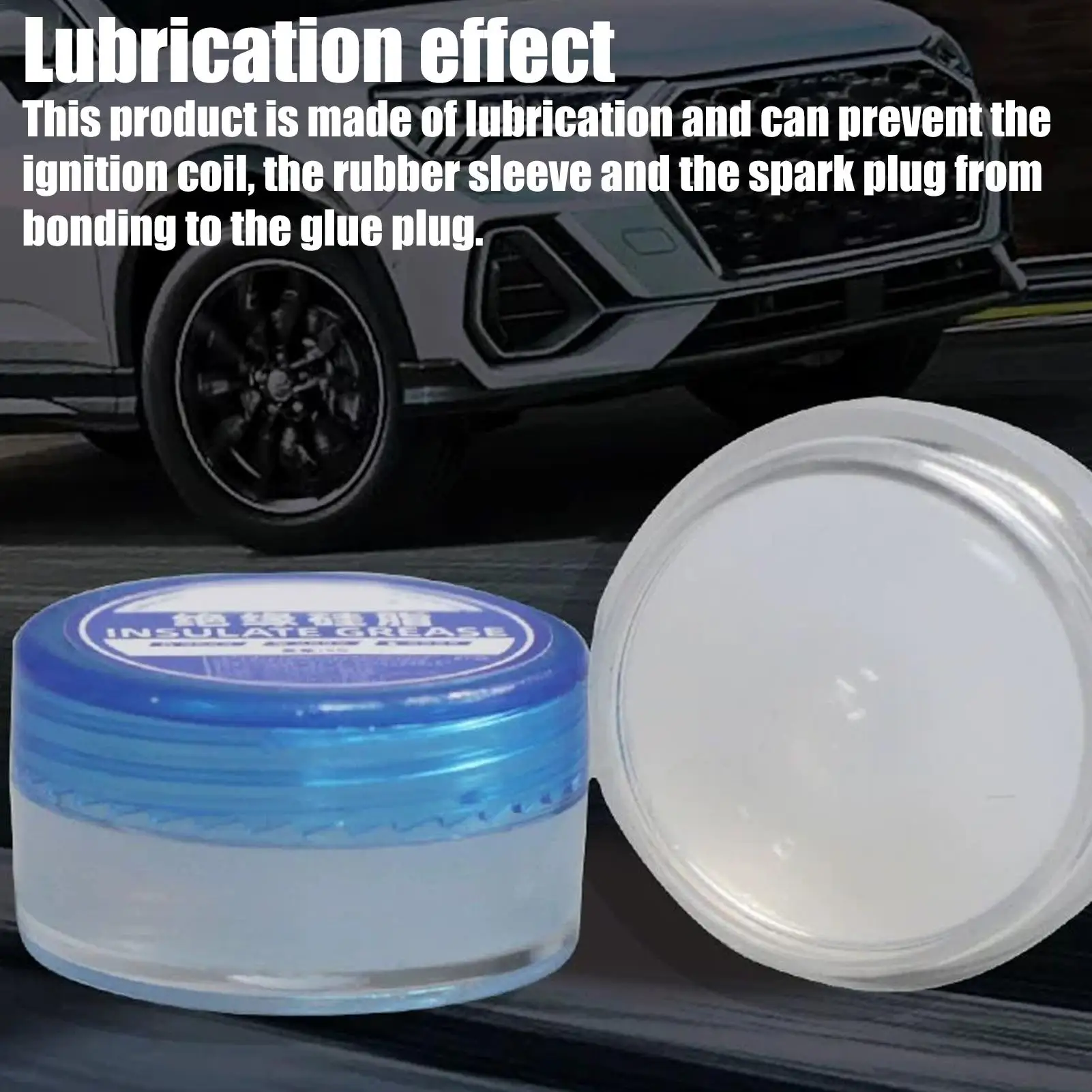 Grasa dieléctrica, 10 piezas, grasa para enchufes, lubricante resistente al calor para terminales de baterías marinas automotrices, componentes, bujías