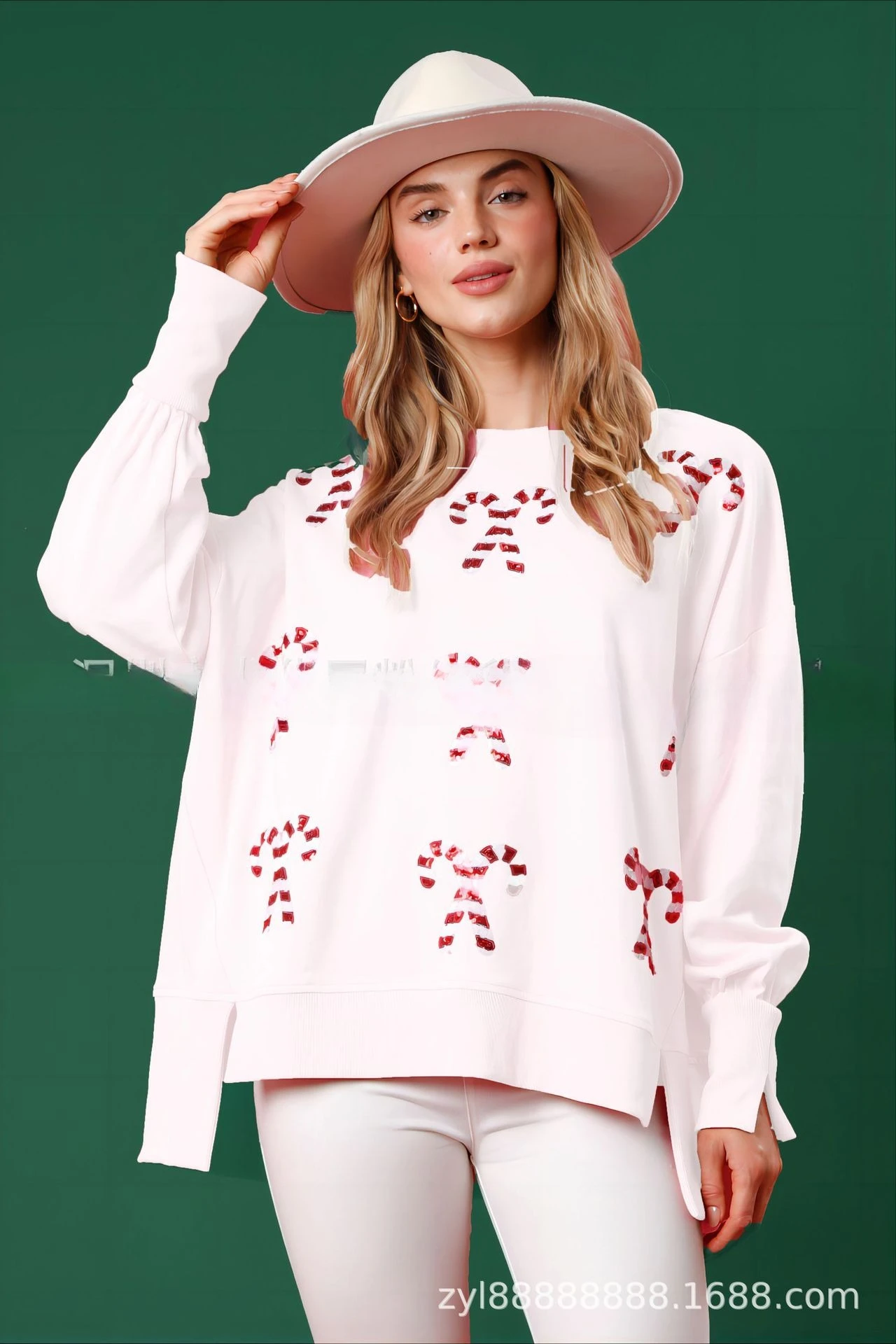 بلوزات النساء س الرقبة هوديس كم طويل البلوز طباعة فضفاض البلوز تقسم فضفاض 2025 الخريف عادية طفيف تمتد