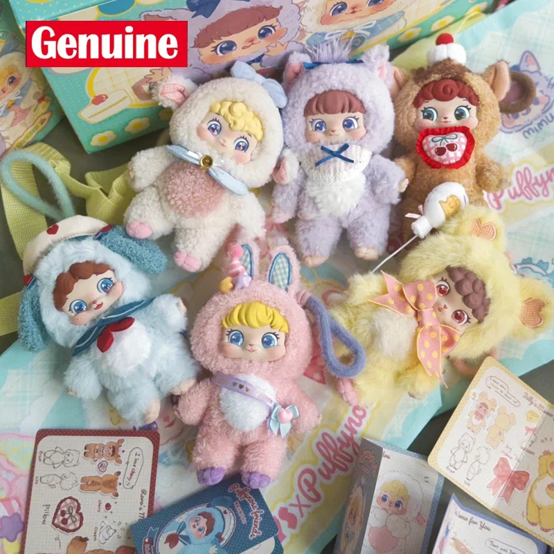 

Натуральная Puffynose Friends Memo Series, виниловая коробка для лица, игрушки, модная коробка-сюрприз, куклы, подвески, брелки для взрослых, кавайный подарок