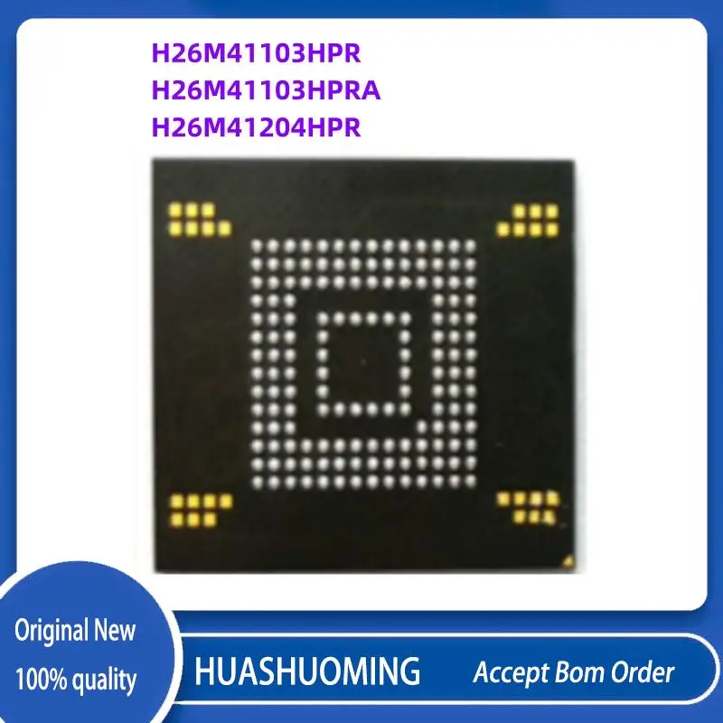 10Pcs/Lot New  H26M41103HPR   H26M41103HPRA     H26M41103H  H26M41103  H26M41204HPR     H26M41204  H26M4   BGA