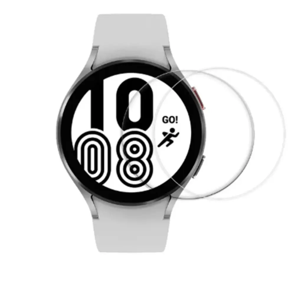 2pcs Screen Protector Tempered Glass Watch 4 Anti-Scratch Water-proof Watch 5 Anti Scratch Film HD Glass with Kit