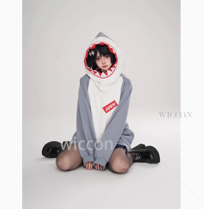 لعبة Zenless Zone Zero Cosplay Eous زي معطف هوديي Ellen Joe Shark لعب الأدوار Kawaii Doll ZZZ النساء والرجال الهالوين مخصص