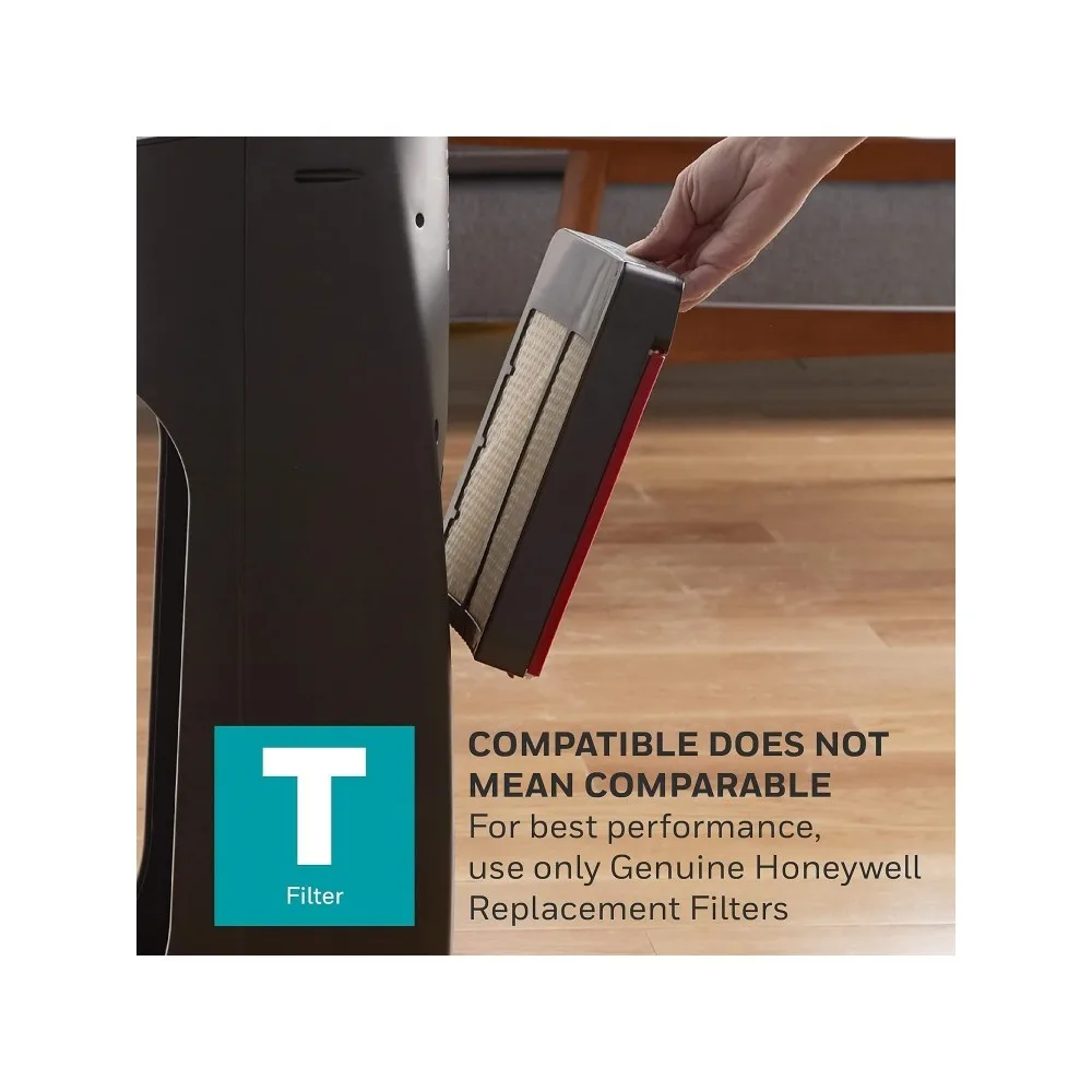 Top Fill Tower Humidifier, Digital Humidistat, Cool Mist Humidifier for Bedroom, Home or Office with Space Saving Tower Design