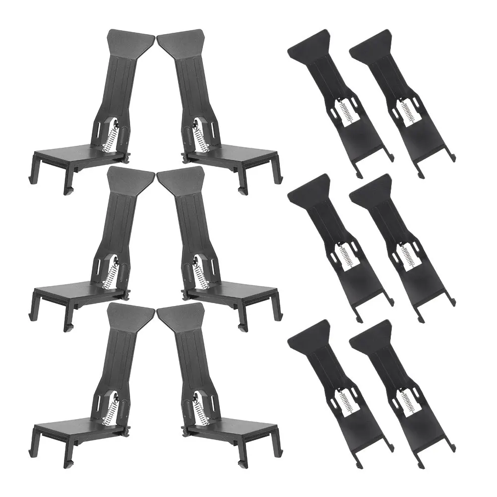 

12 Pcs Code Cashier Box Clip Clips Tray Insert Multifunction Drawer