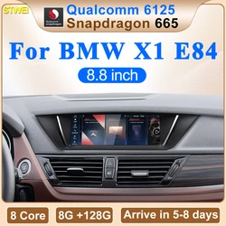 STWEI 2025 New 8.8inch Qualcomm Snapdragon665 Screen For BMW X1 E84 Wireless AUTO CarPlay GPS NAVI Bluetooth Car Multimedia
