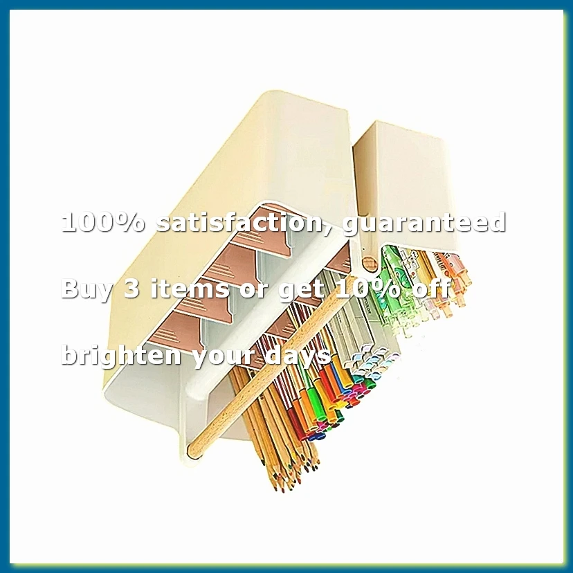 Watercolor Organizer Portable Large Capacity Brush Pencil Stationery Barrels Student Multi-Function Pen Holder A