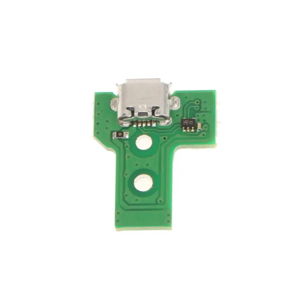 Replacement USB Charge Port Circuit Board Micro-b Power Socket for PS4 Controller Third Generation