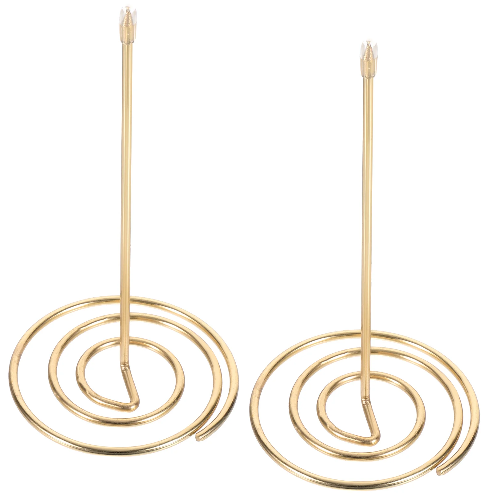 

2 Pcs Document Holder Restaurant Supplies Menu Summons Fork Memorandum Kitchen Bill Invoice