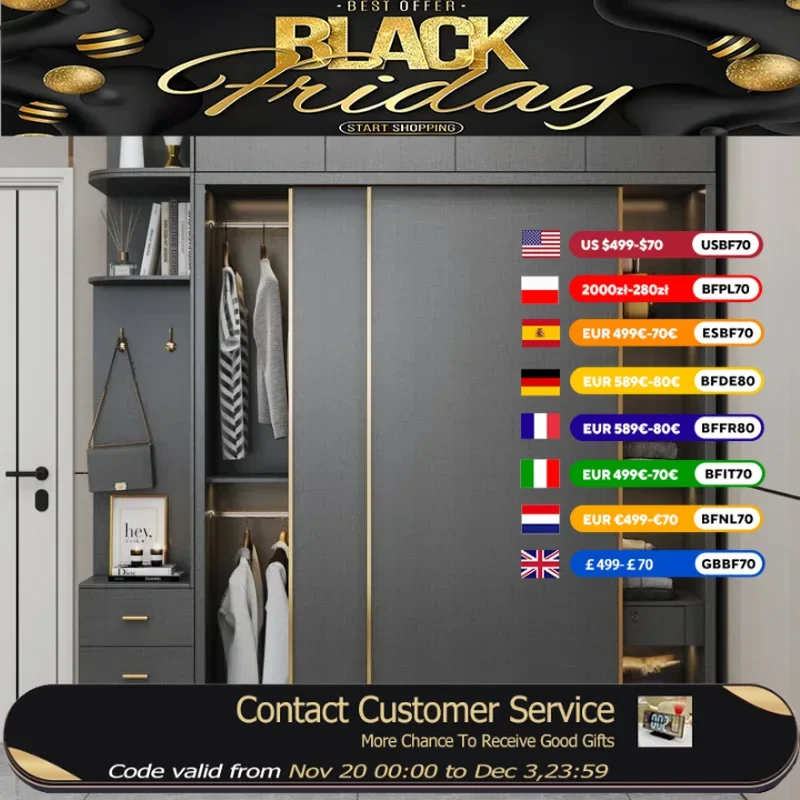 

Modern Design Organizer Wardrobes Side Cabinets Luxury Home Shelf Wardrobe Bedroom Clothes Armario Ropero Dormitorio Furniture