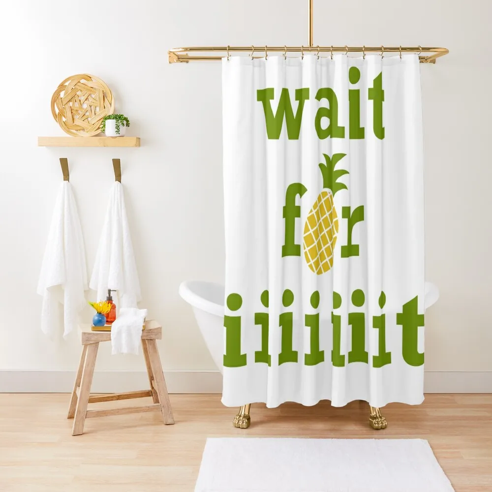 

Wait for iiiiiiiit Shower Curtain For Bathrooms Anti-Mold Waterproof Shower For Bathroom Shower Elegant Bathroom Curtain