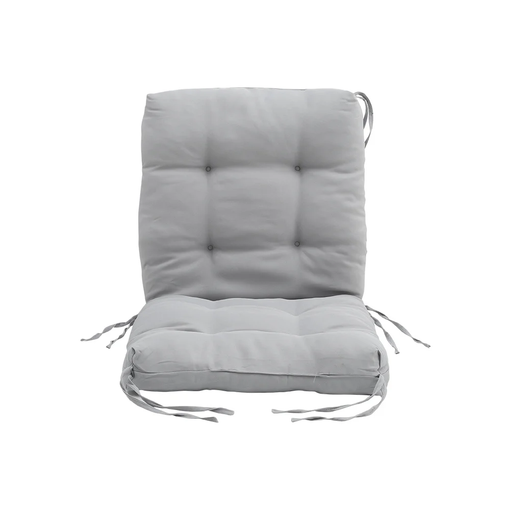 Indoor and Outdoor Lawn Chair Rattan Chair Cushion,Light Grey