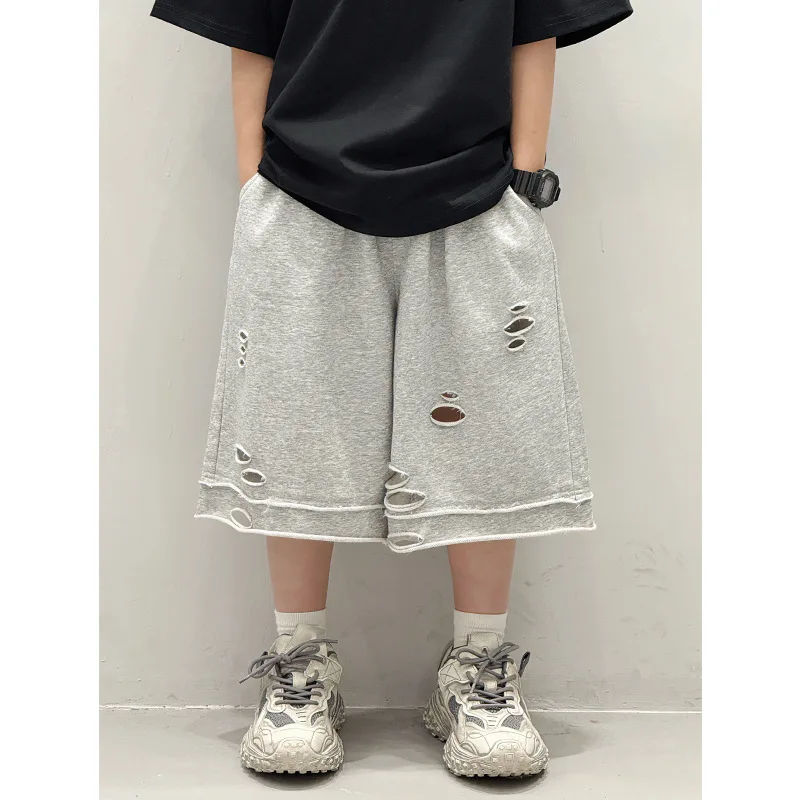 Baoduo children's shorts summer 2025 new five-point pants boys casual pants medium pants