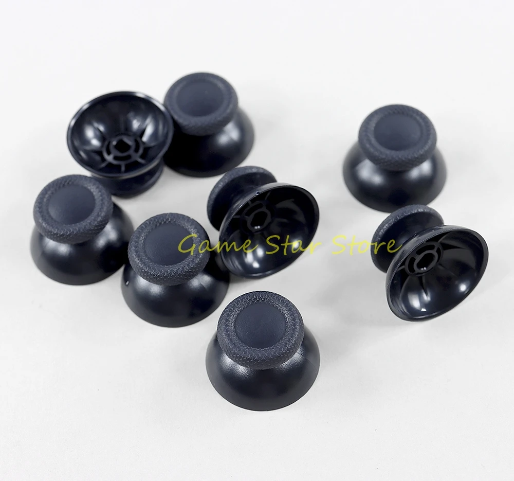 2pcs Original Black 3D Analog Joystick Stick Thumbstick Cover Mushroom Cap For PlayStation 5 PS5 Controller