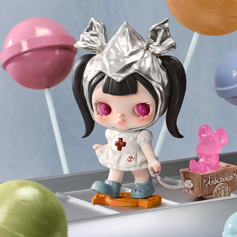 POP MART TINYTINY Sugar Therapy Room Unlock The Key of Answers Series Blind Box Guess Bag Original Toys Doll Cute Anime Figure image 3