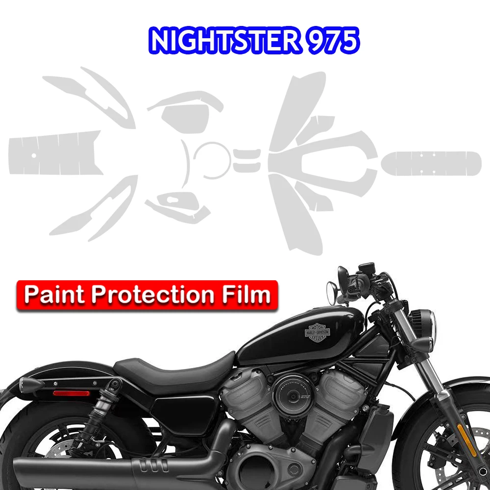 

TPU PPF For HARLEY NIGHTSTER 975 975S Protective Flim 975 SPECIAL NIGHTSTER GLOSSY MATTE Paint Protection Self-Healing bodykit
