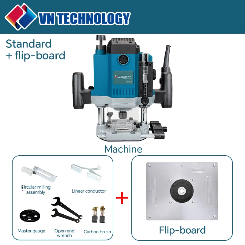 Hout Router, Router Tool Hout Trimmer Router Elektrische Hand Trimmer Laminaat Frezen Graveren Snij Snijwerk 220V