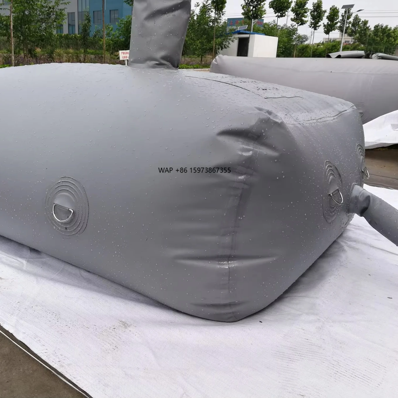 

Customized soft and foldable PVC tarpaulin water tank waterproof plastic water bag irrigation new conditions for water storage