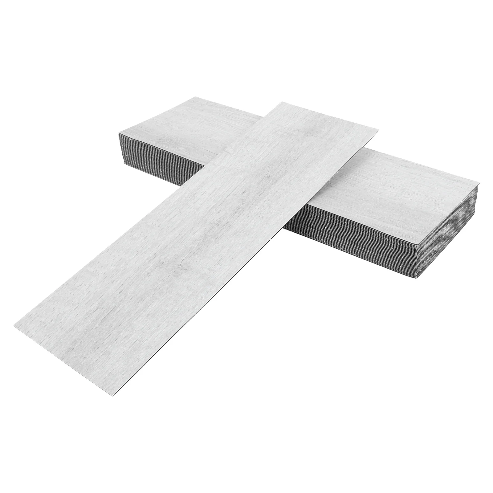 32 Peças de Azulejos de Piso Autoadesivos com Textura de Madeira 18x6 polegadas, Impermeáveis e Resistentes a Arranhões para Cozinha e Banheiro