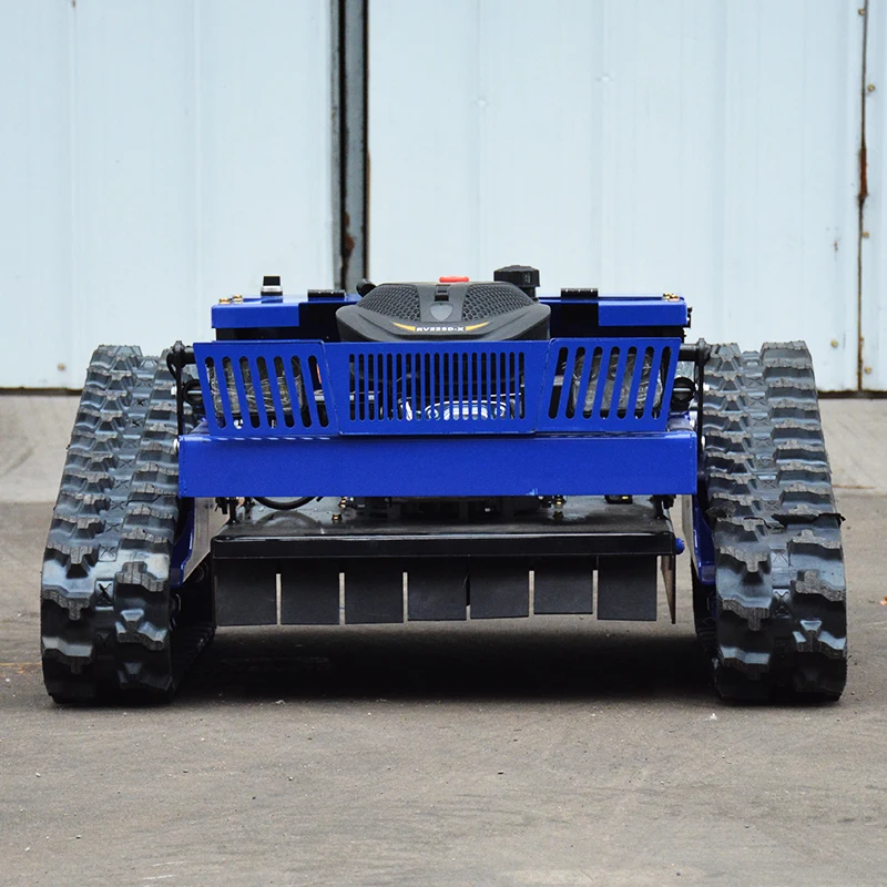 Customized Remote-Controlled Lawn Mower with Intelligent Control for Weeding in Courtyards, Gardens, Grasslands