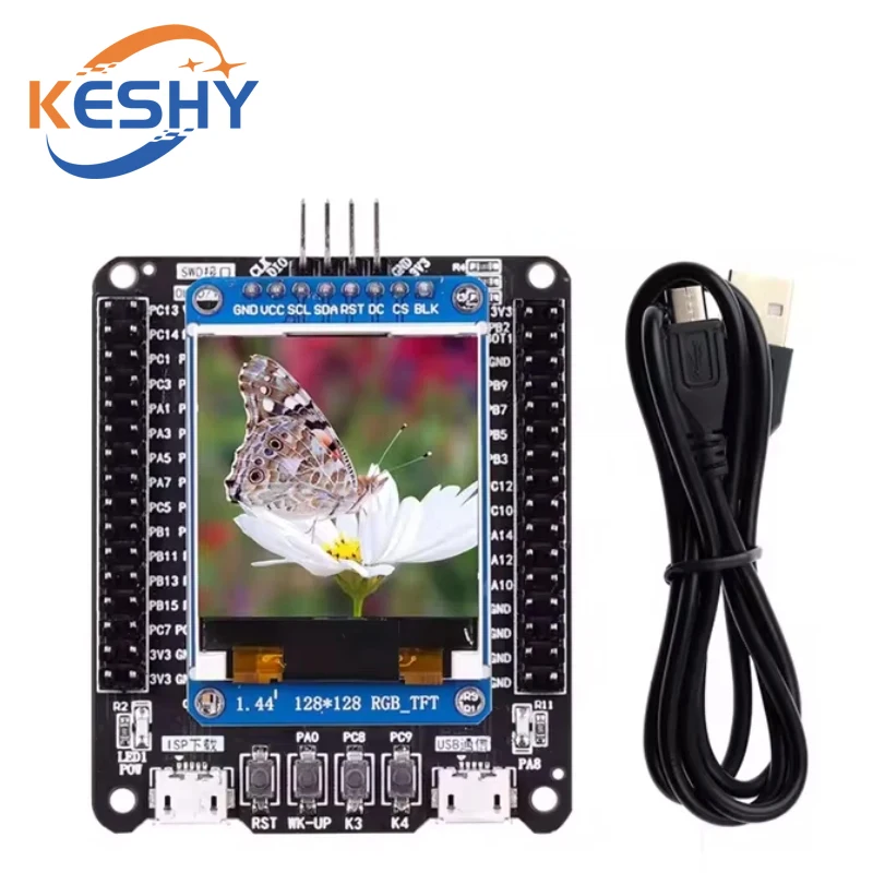 لوحة تطوير ARM STM32 لوحة النظام الصغيرة STM32F103RCT6 مجلس التنمية 51