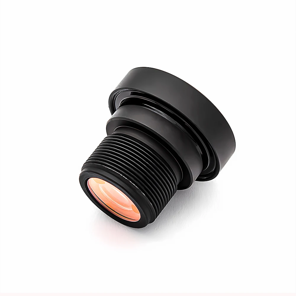 HD 8MP M12 Mount Lens 2.6mm No Distortion Aperture F2.4 Format 1/2.3" With 650nm Filter For Surveillance Security CCTV Cameras