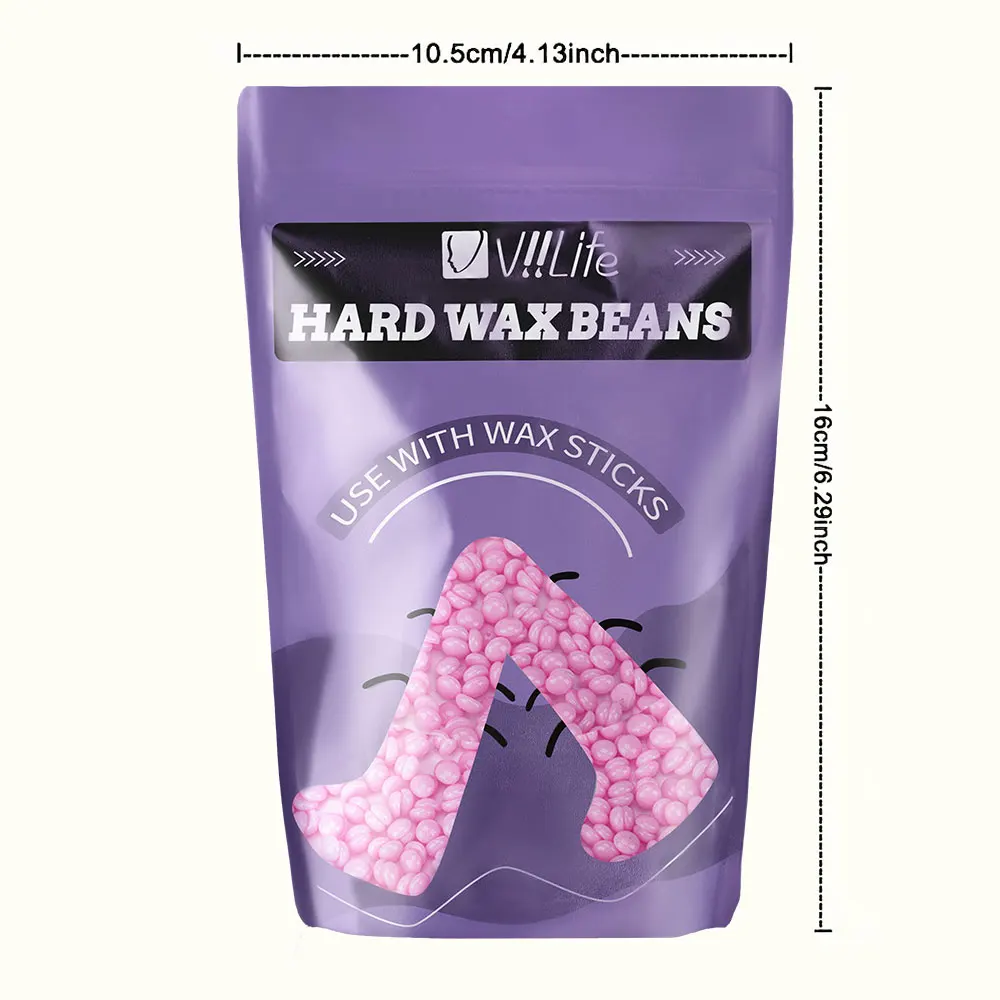 50g/100g Hard Wax Beans Solid Hair Remover No Strip Depilatory Hot Film Wax Bead Hair Removal for Full Body Bikini Leg Eyebrow