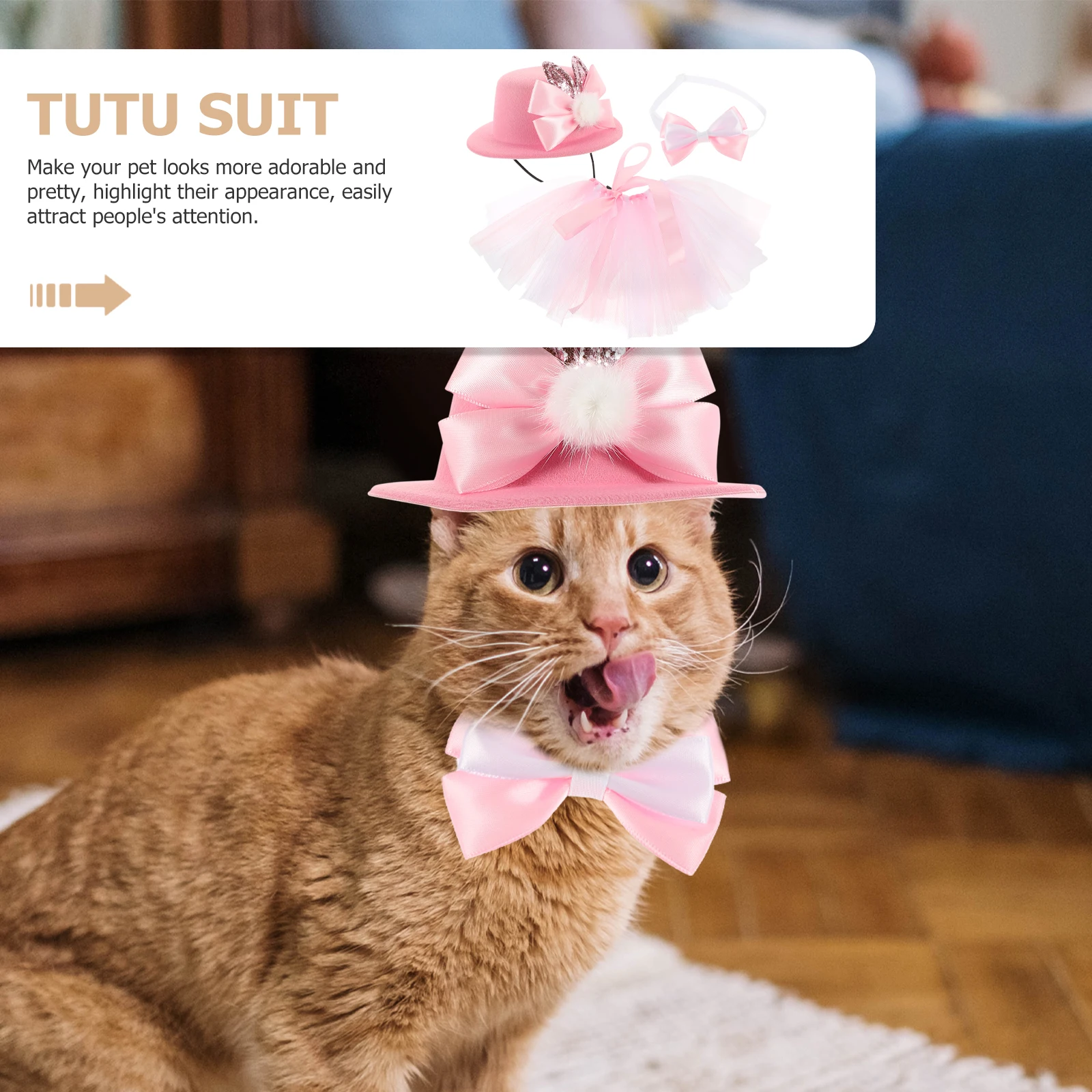 

Pet Clothes Dress up Skirt Suit for Small Dogs Outfits Head Costume Costumes