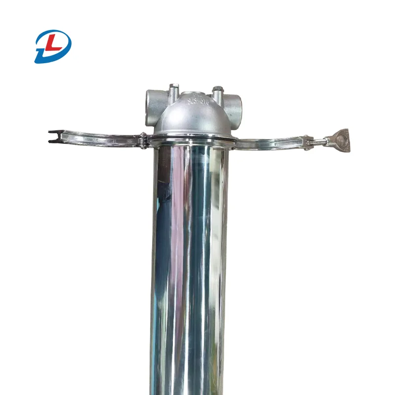 Pleated Filter Cartridges Single Multi Core Microporous Filter Element Stainless Steel Material
