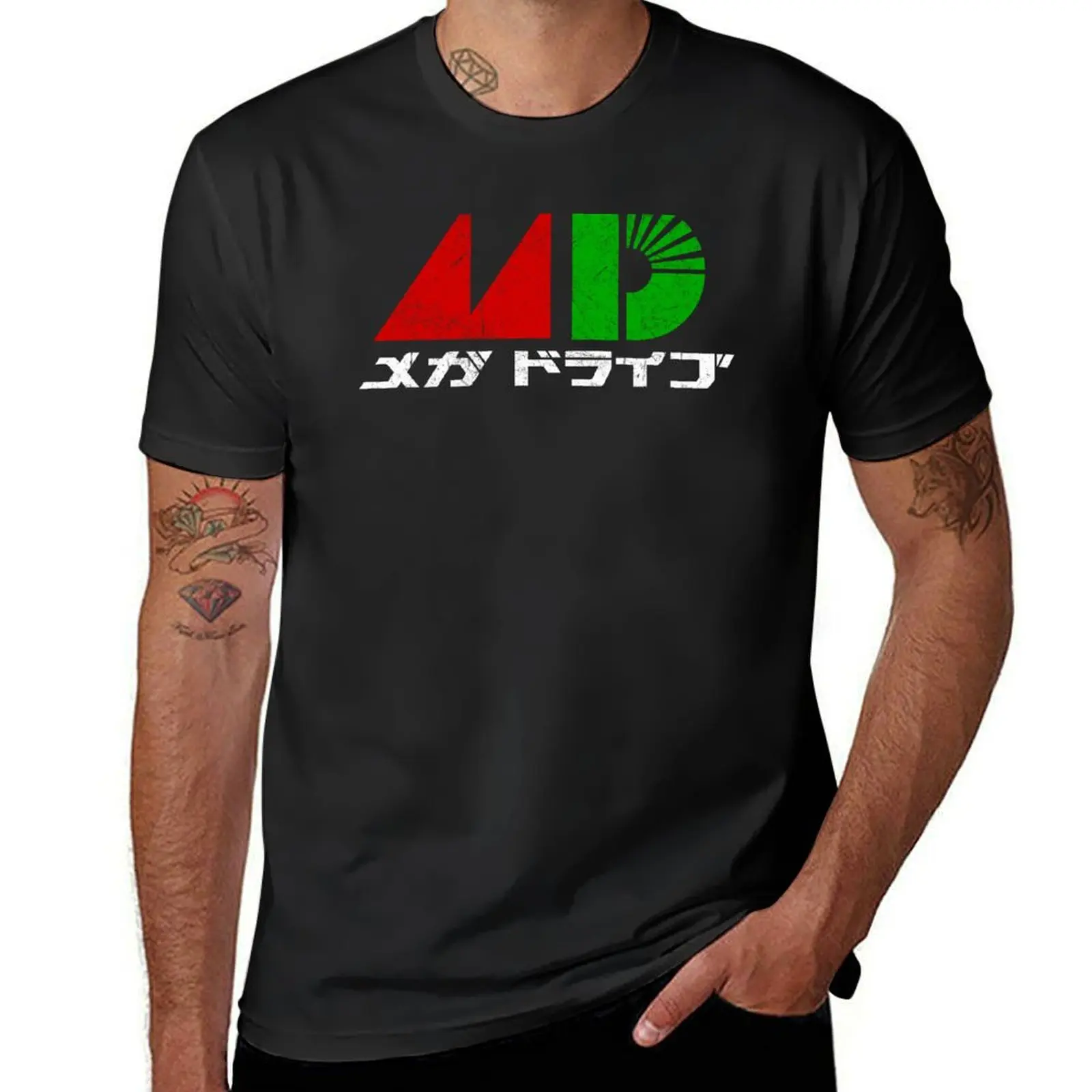 

MEGA DRIVE T-Shirt football t shirt new edition plus size tops Men's t shirts