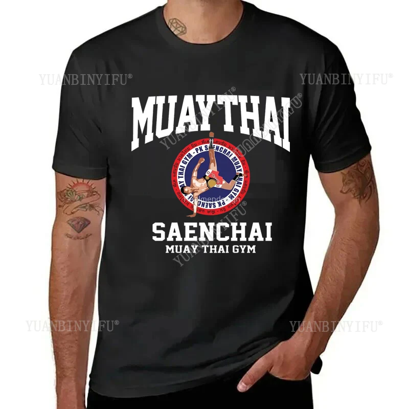 

New Summer 3D Muay Thai Printed T-Shirt Cool Sports Graphic Male T Shirts Casual Harajuku