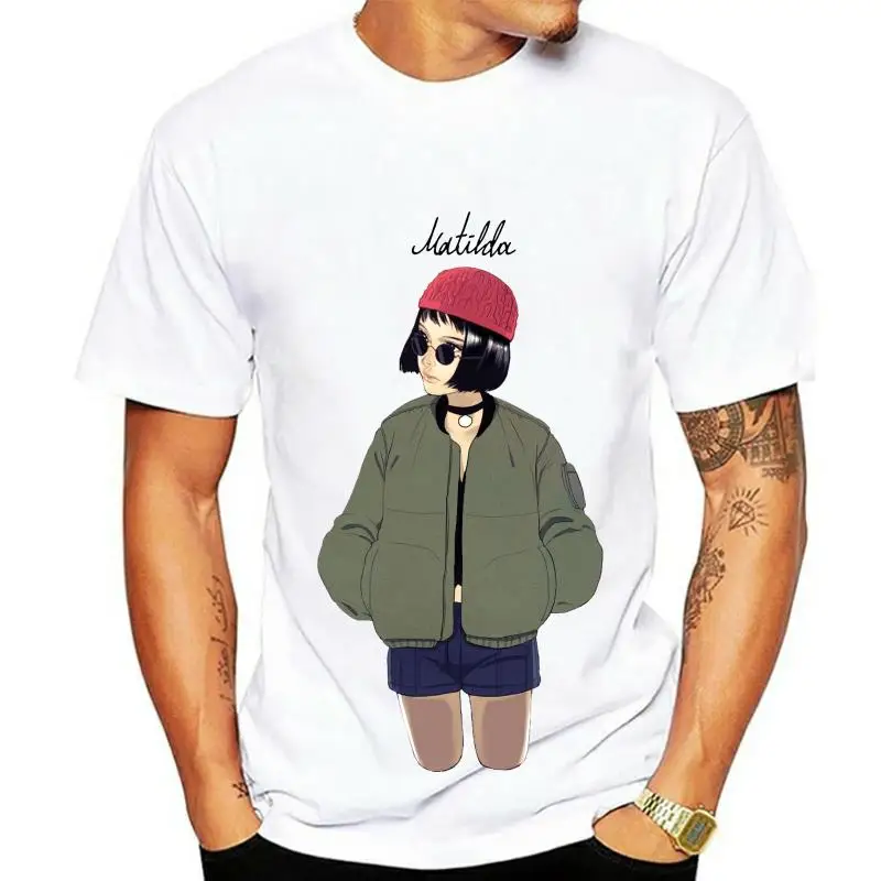 Leon The Professional V4 Movie Poster Matilda T Shirt White All Sizes S 4Xl(1)