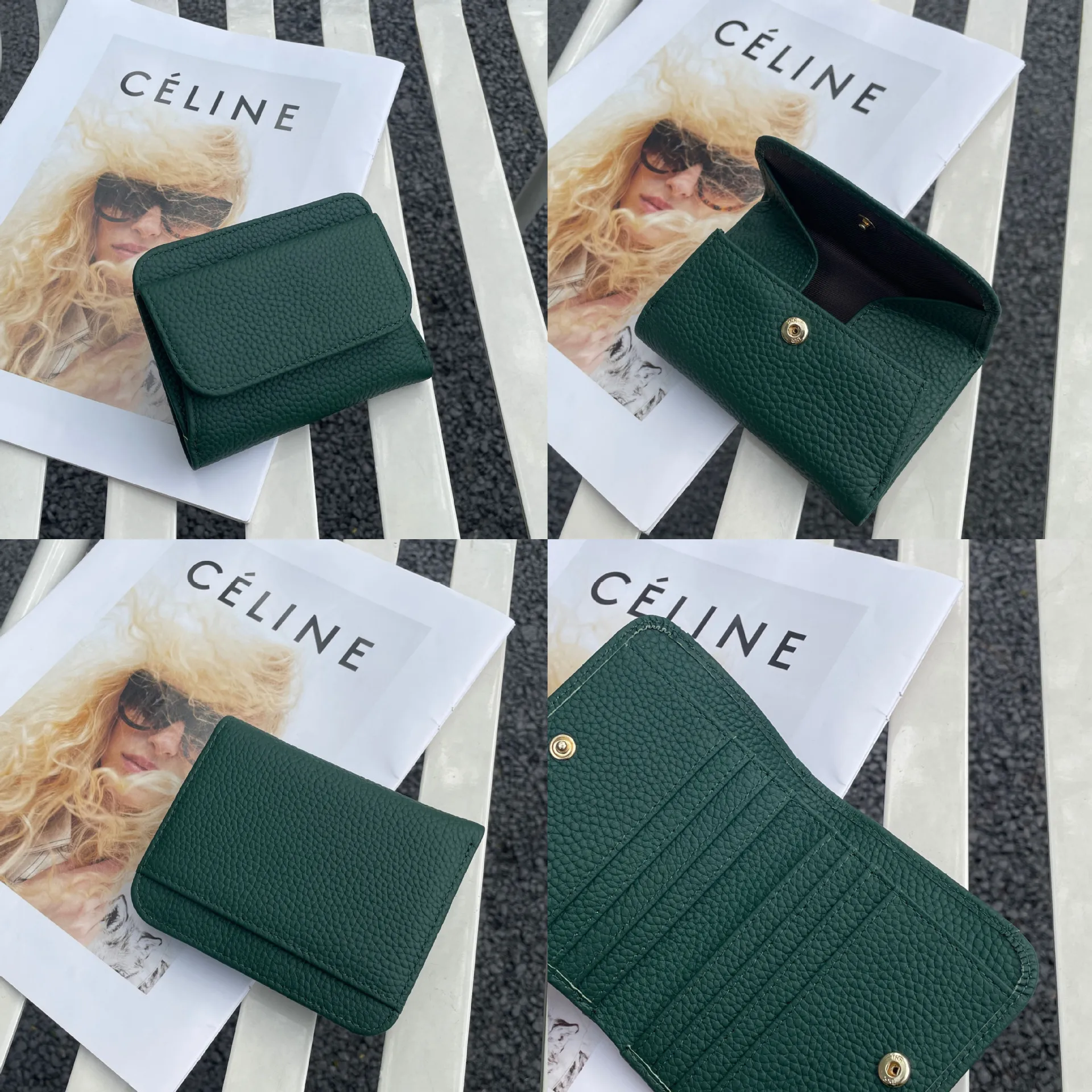 Nieuwe opvouwbare eenvoudige kleine geld damestas Multifunctionele munttas Vrouwelijke ultra nieuwe lederen portemonnee damestas