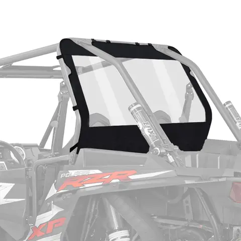 पोलारिस RZR XP 1000 टर्बो वाटरप्रूफ डस्टप्रूफ रेनप्रूफ रियर विंडो के लिए RZR सॉफ्ट रियर विंडशील्ड बैक डस्ट पैनल 8 best sales पोलारिस 1000 - №6