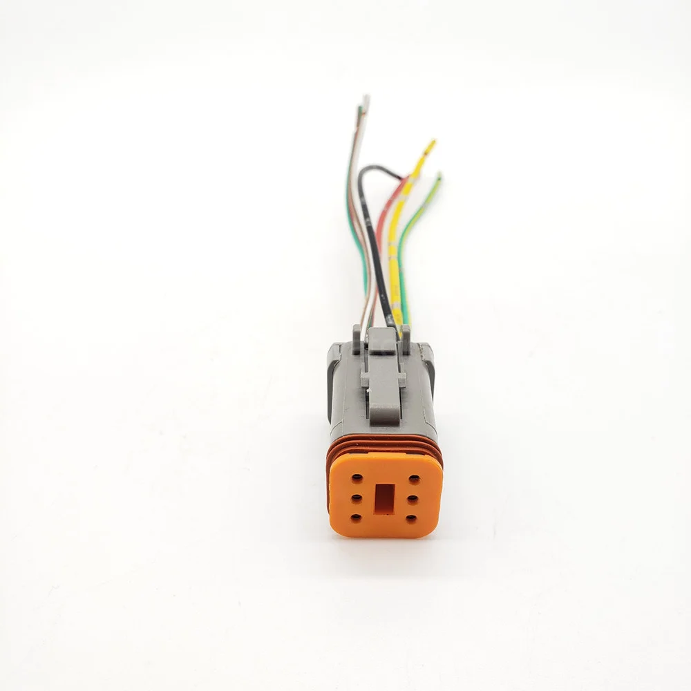 1190633  119-0633 Fuel Motor Plug Fuel Motor Motor Six Or Seven Harness Plug Plug For 312B 320B C D Excavator Parts