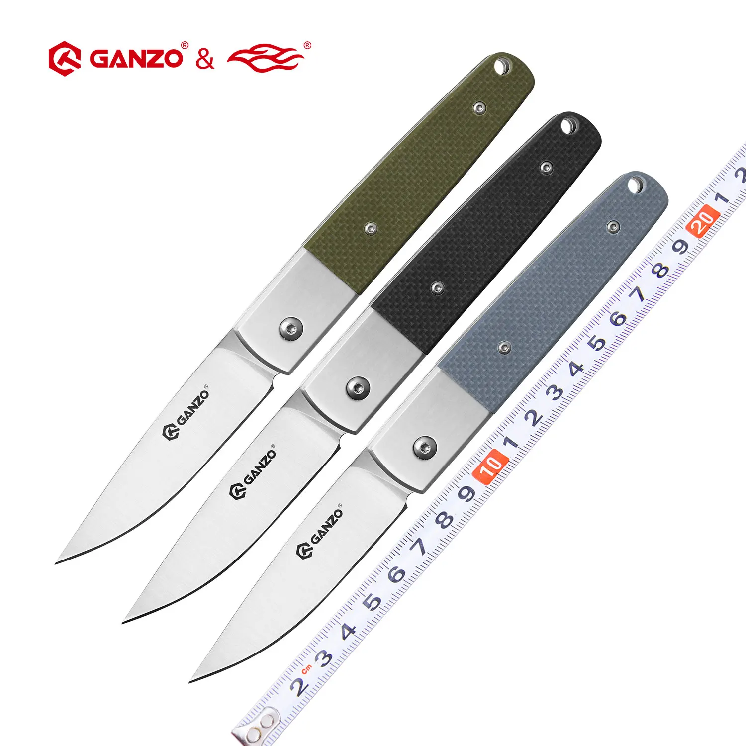 FBknife Ganzo G7211 nóż 440C ostrze G10 uchwyt taktyczny nóż składany Survival narzędzie kempingowe edc nóż kieszonkowy narzędzia zewnętrzne