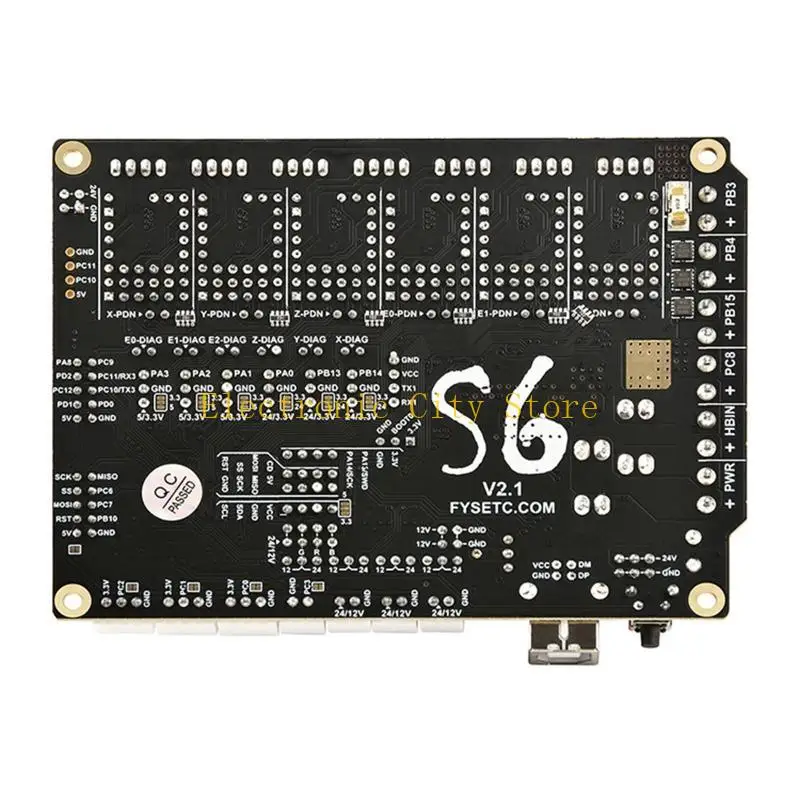 

3D-аксессуары принтера v2.1 ARM32-битная плата управления для поддержки Voron 6 Драйверов Color для сенсорного экрана