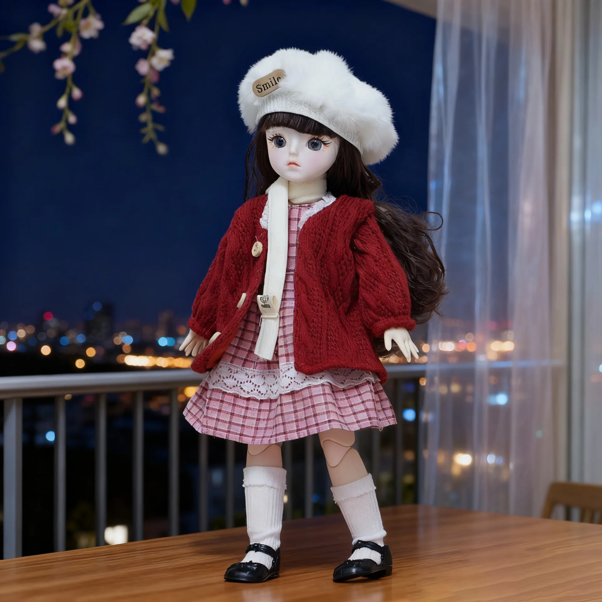 Forest-Style High Aesthetic 30cm Doll 6-Point BJD Clothing Set Single Princess Doll Toy for Girls