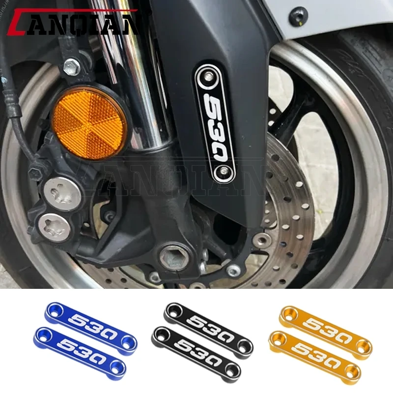 

TMAX 530 2015 2016 2017 2018 2019 Motorcycle Front Axle Coper Plate Decorative Cover For Yamaha T-MAX 530 Tmax530 Accessories