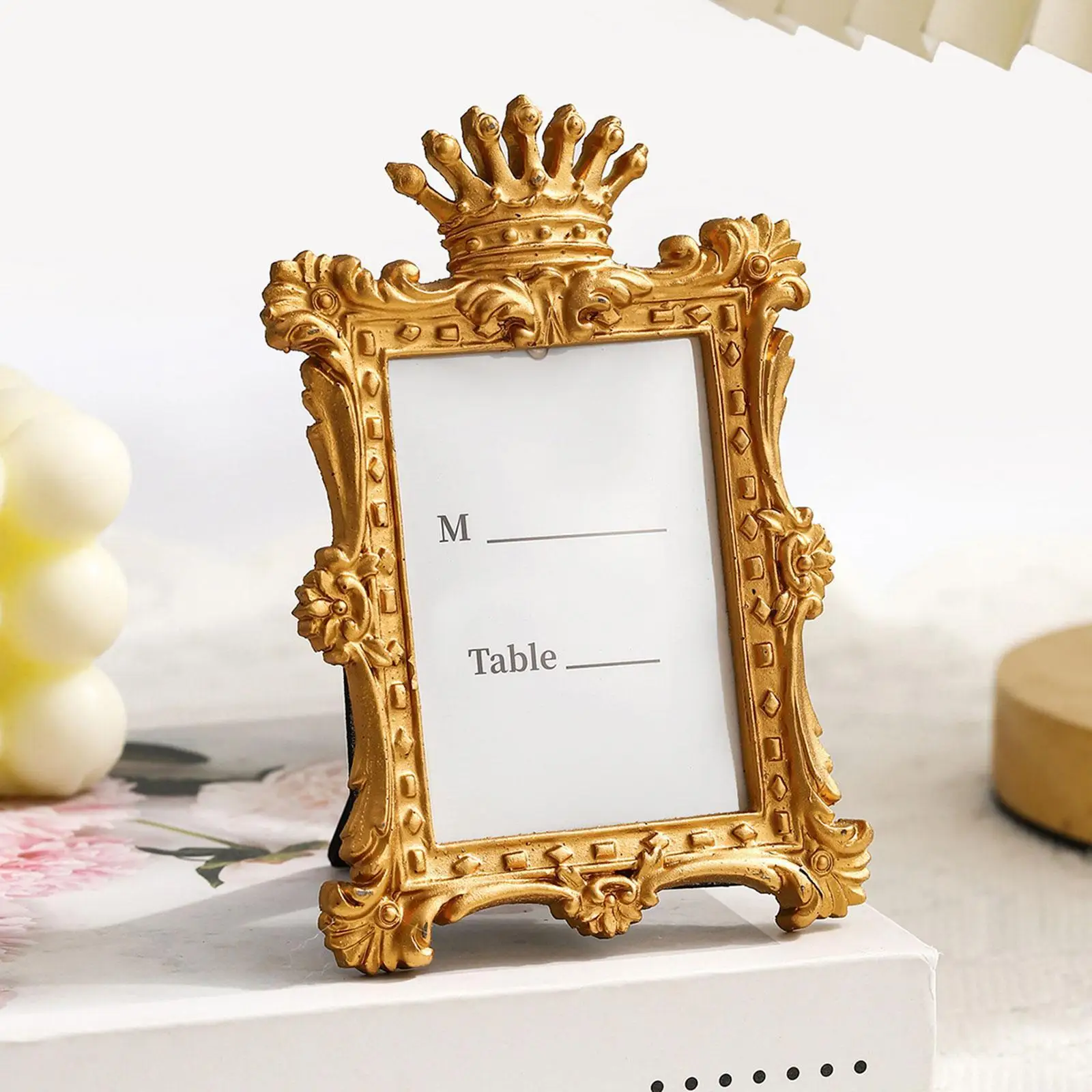 European Picture Frame Resin Luxury Photo Frame for Living Room Home Bedroom