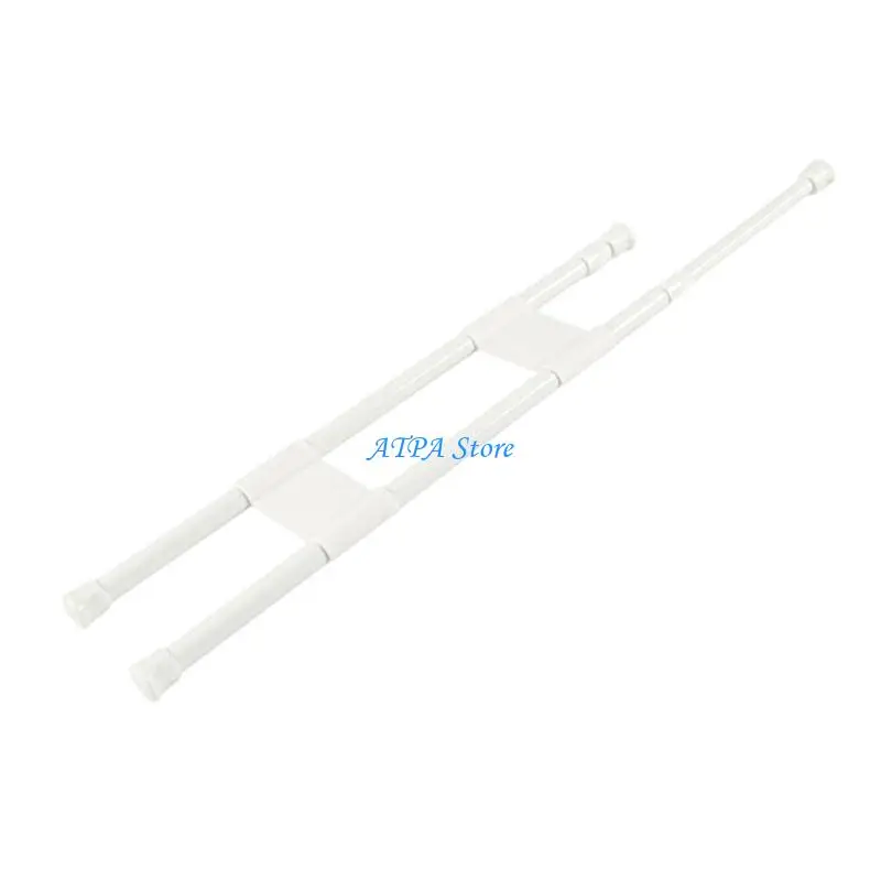 U13C Accessory Telescopic Rods Adjustable Tension Adjustable Fridge Bar Telescopic Designs Rod for Multiple Positions